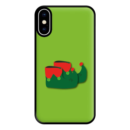 Elf Shoes - Christmas Phone Case for iPhone XS Max