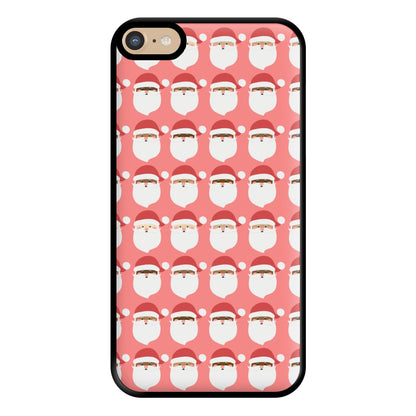 Santa Pattern - Christmas Patterns Phone Case for iPhone 6 Plus / 7 Plus / 8 Plus