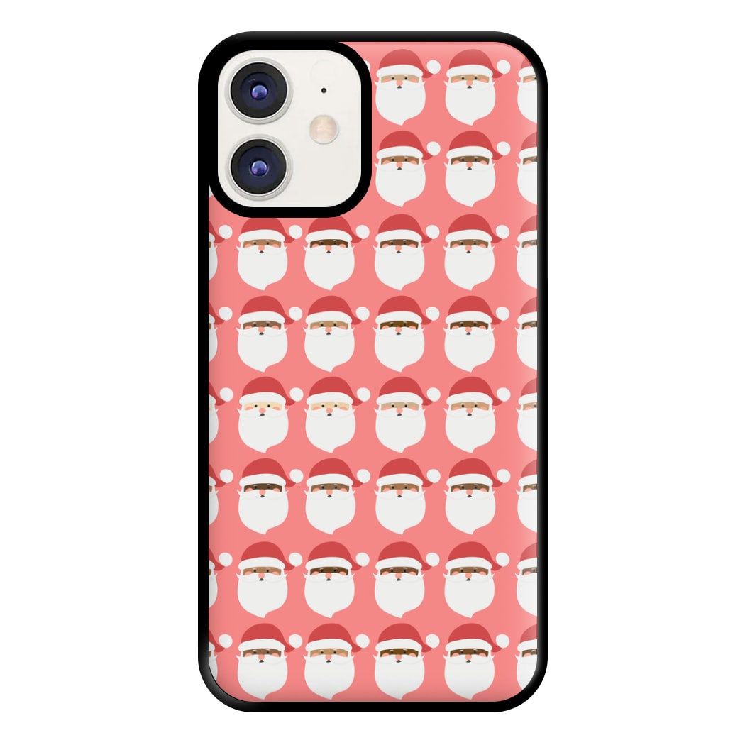 Santa Pattern - Christmas Patterns Phone Case for iPhone 11