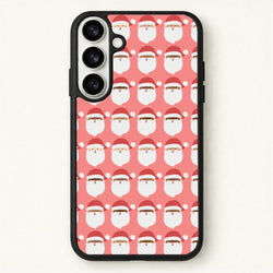 Santa Pattern - Christmas Patterns Phone Case for Galaxy S26 Plus