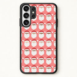 Santa Pattern - Christmas Patterns Phone Case for Galaxy S26 Ultra