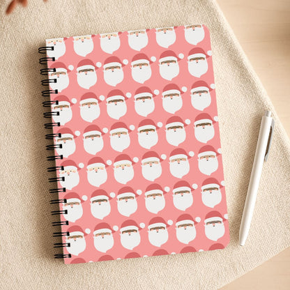 Santa Pattern - Christmas Patterns Notepad