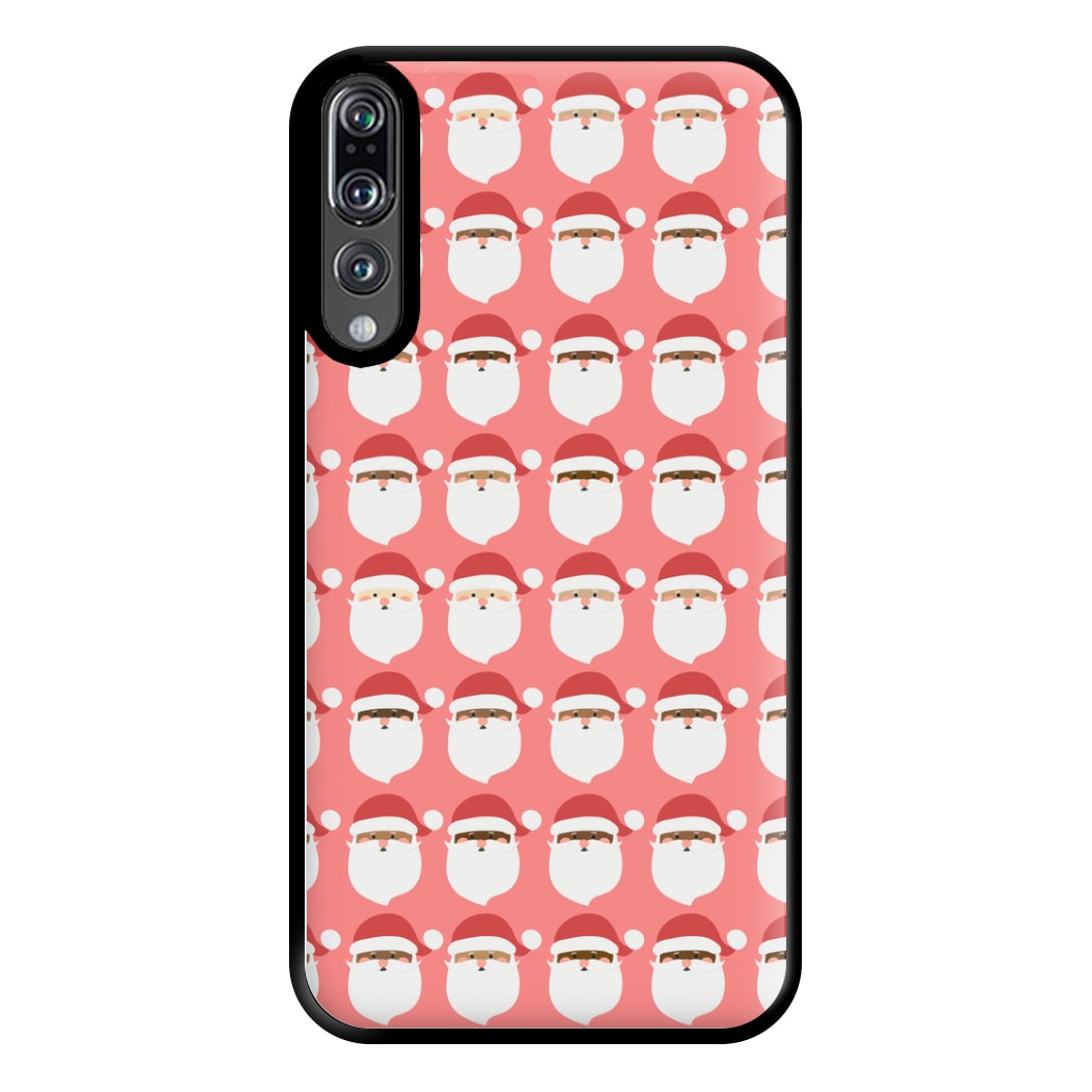 Santa Pattern - Christmas Patterns Phone Case for Huawei P20 Pro