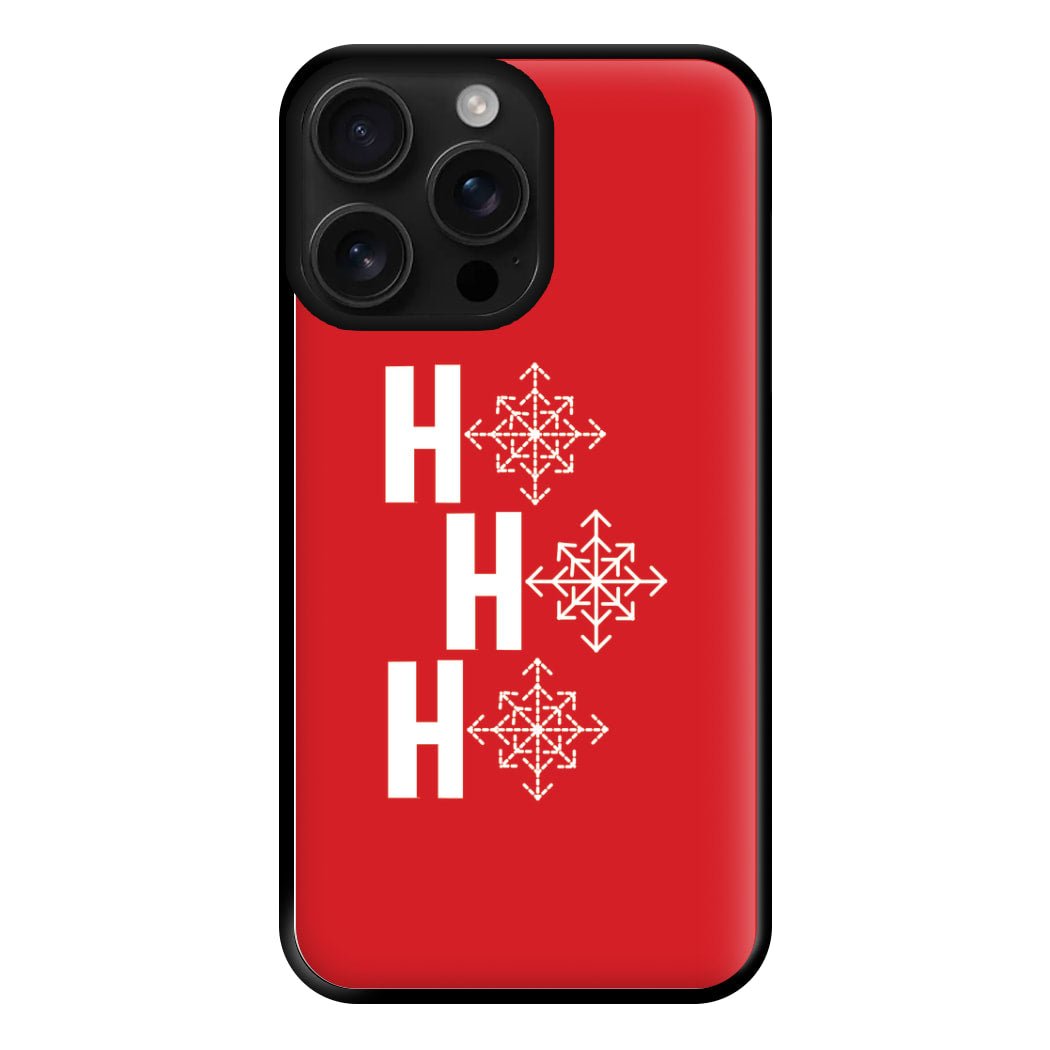 HO HO HO - Christmas Patterns Phone Case