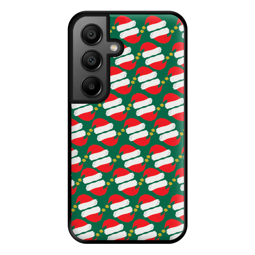 Santa Hat Pattern - Christmas Phone Case for Google Pixel 8