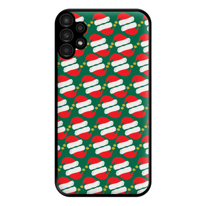 Santa Hat Pattern - Christmas Phone Case for Galaxy A13