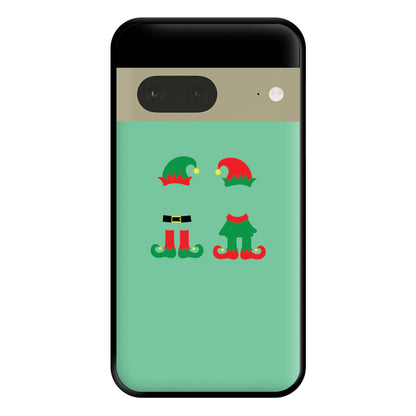 Elf Body - Christmas Phone Case for Google Pixel 7a