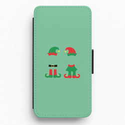 Elf Body - Christmas Flip / Wallet Phone Case