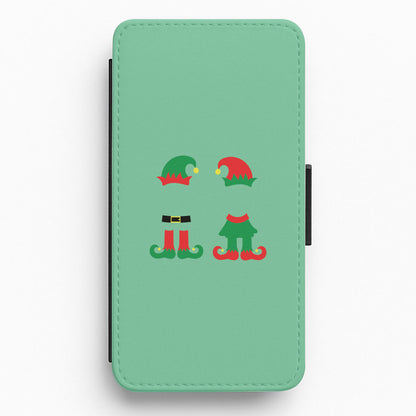 Elf Body - Christmas Flip / Wallet Phone Case