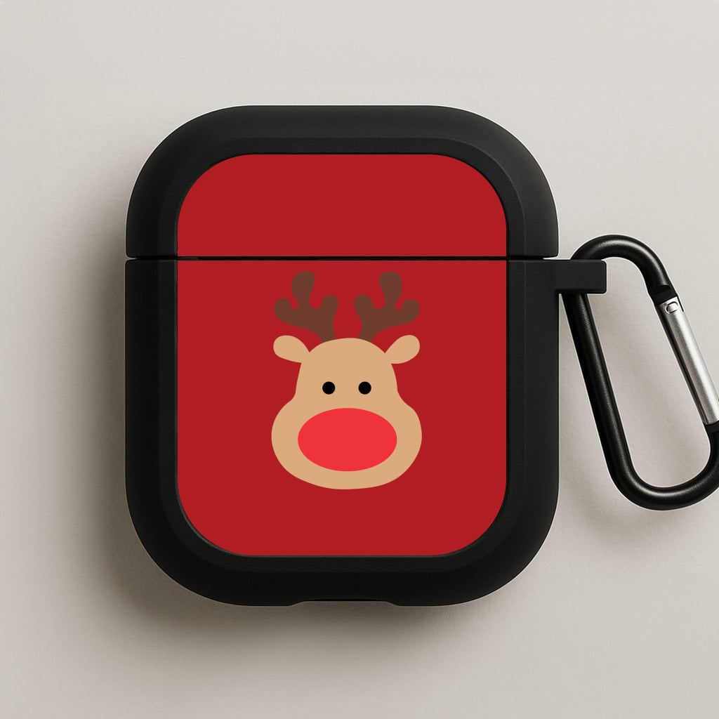 Rudolph Face - Christmas AirPods Case