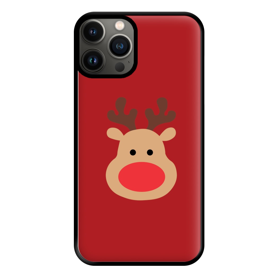 Rudolph Face - Christmas Phone Case for iPhone 11 Pro Max