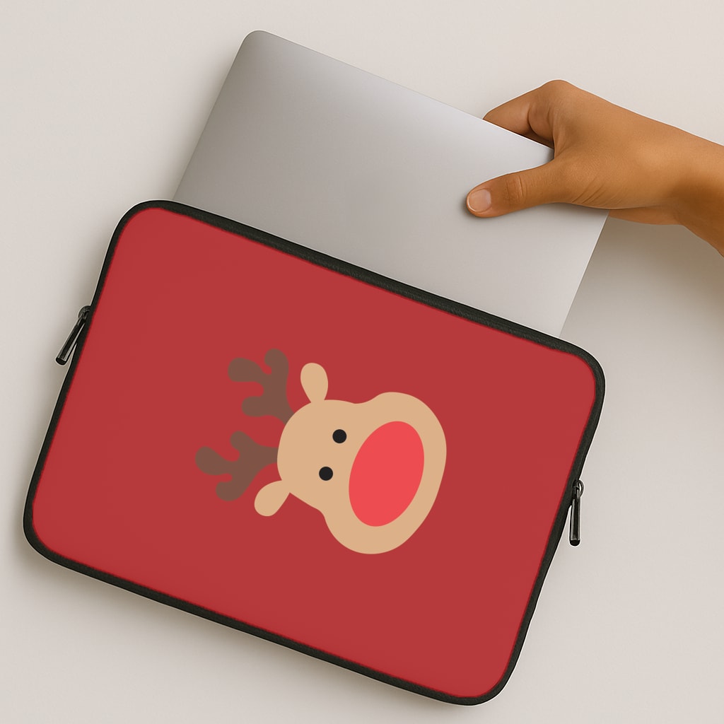Rudolph Face - Christmas MacBook Case