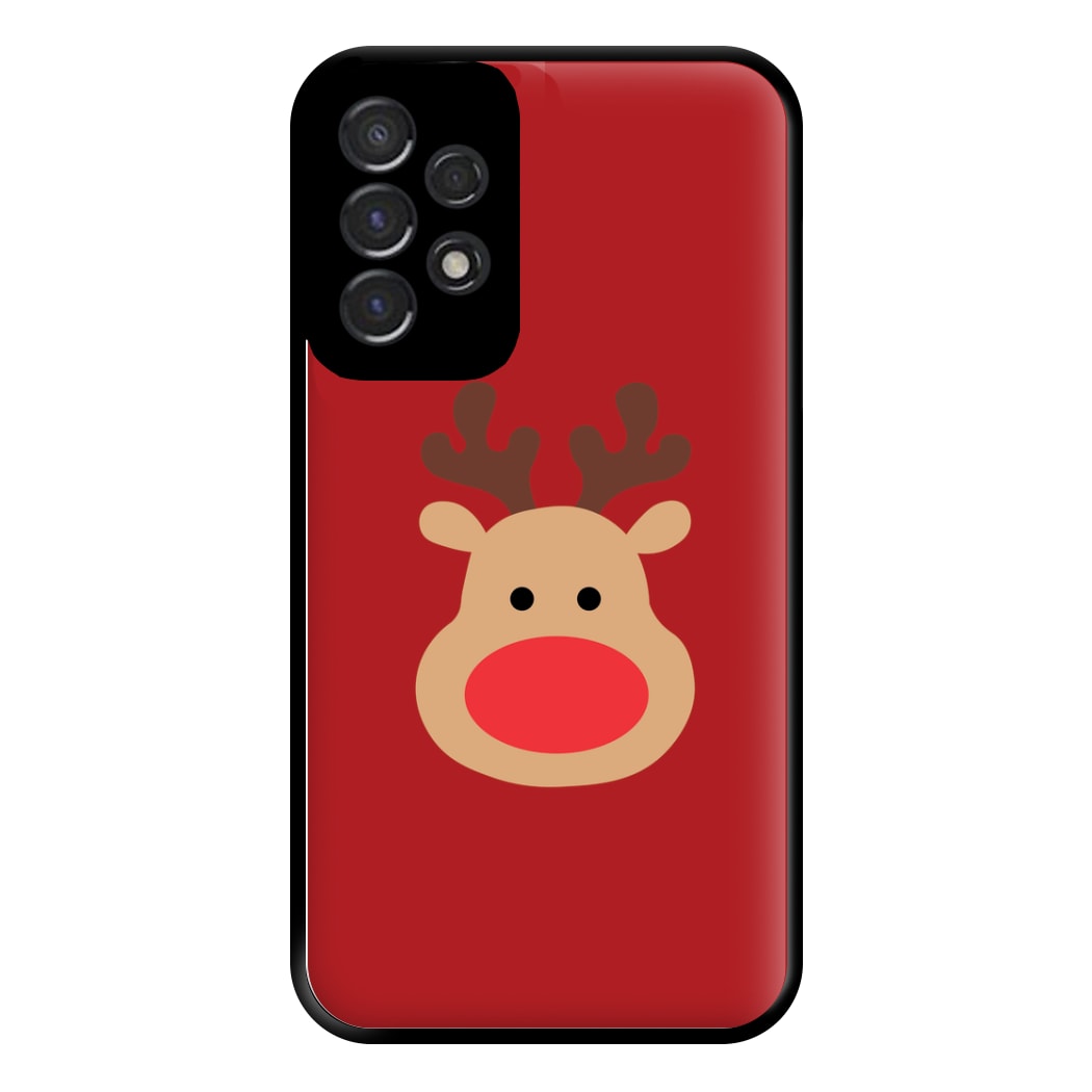 Rudolph Face - Christmas Phone Case for Galaxy A53