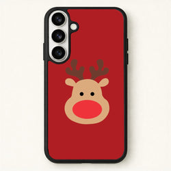 Rudolph Face - Christmas Phone Case for Galaxy S26