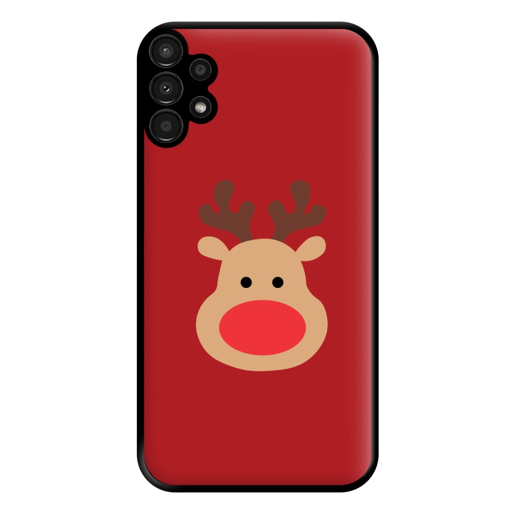 Rudolph Face - Christmas Phone Case for Galaxy A13