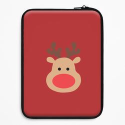 Rudolph Face - Christmas Universal Laptop Sleeve