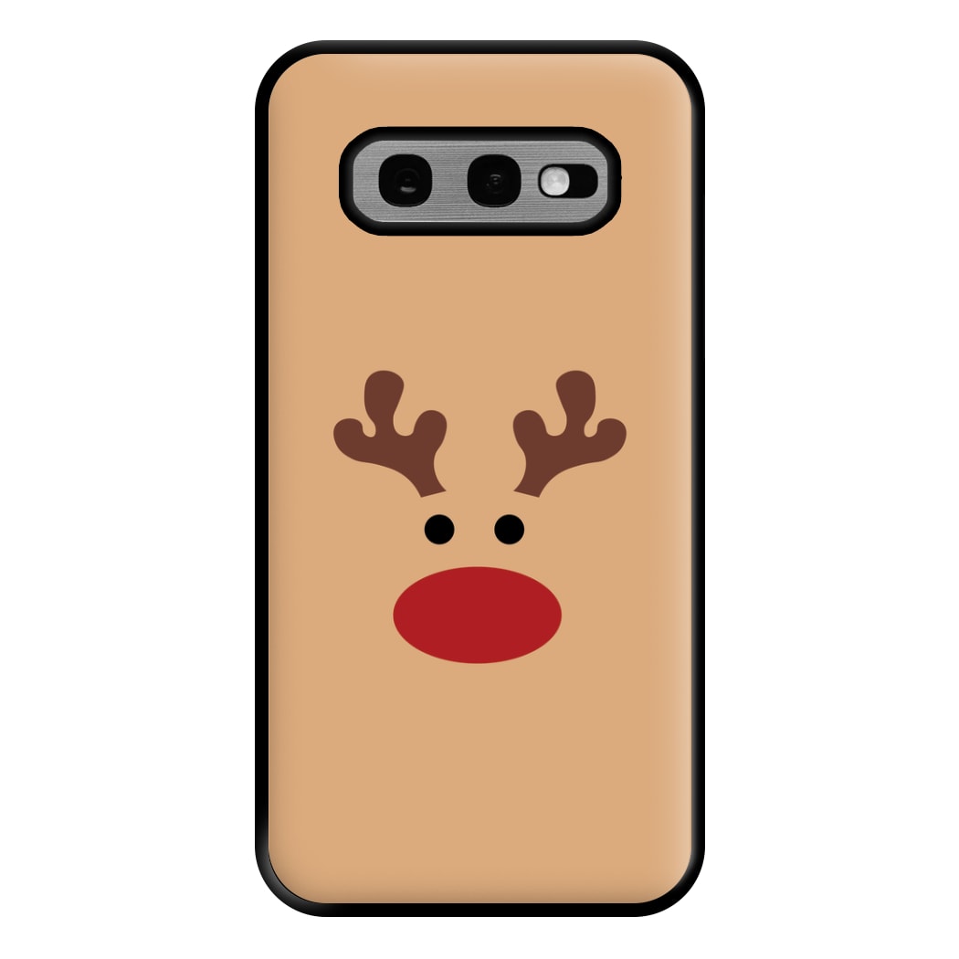 Rudolph Red Nose - Christmas Phone Case for Galaxy S10e