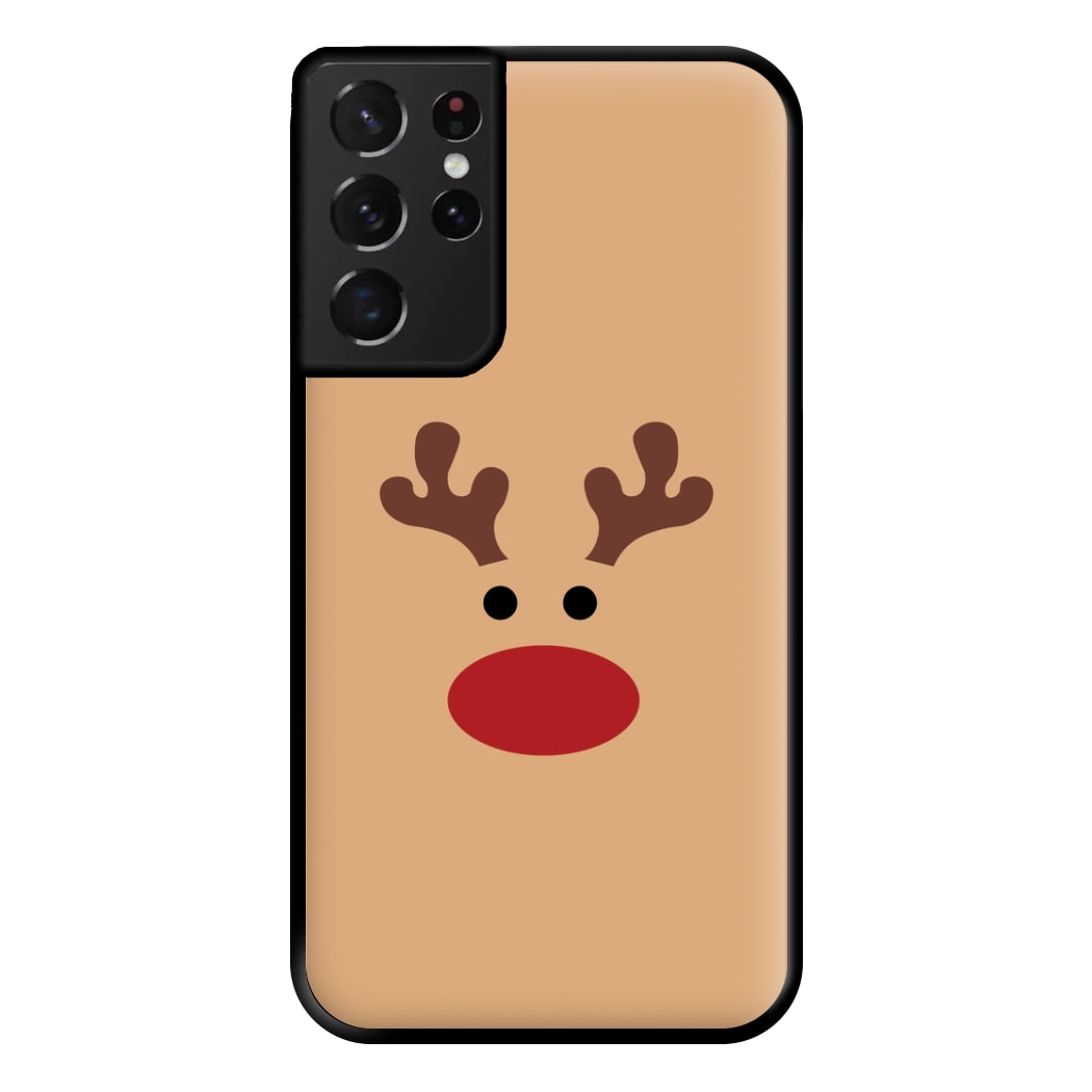 Rudolph Red Nose - Christmas Phone Case for Galaxy S21 Ultra