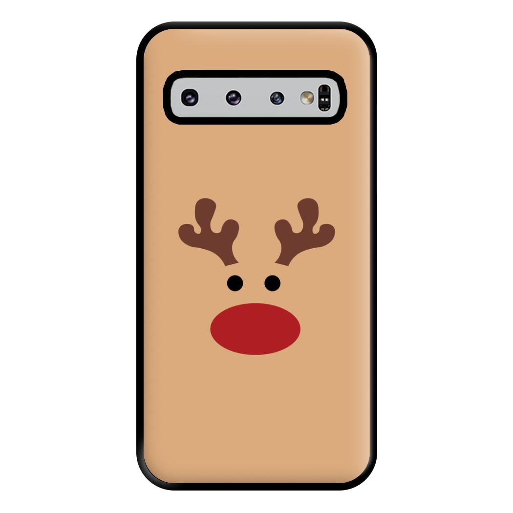 Rudolph Red Nose - Christmas Phone Case for Galaxy S10 Plus