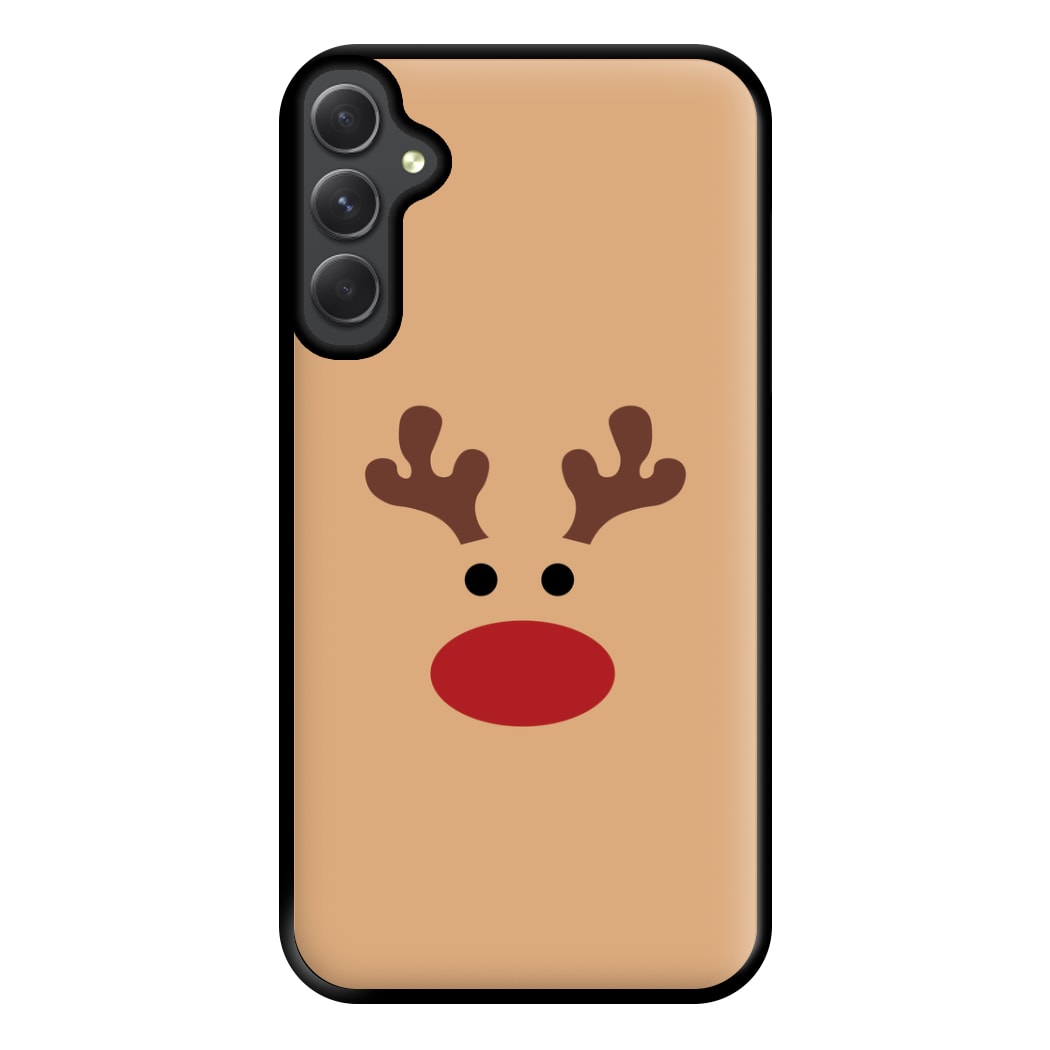 Rudolph Red Nose - Christmas Phone Case for Galaxy A34