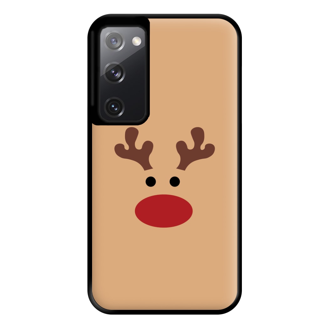 Rudolph Red Nose - Christmas Phone Case for Galaxy S20FE