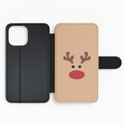 Rudolph Red Nose - Christmas Flip / Wallet Phone Case 2