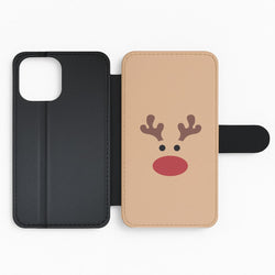 Rudolph Red Nose - Christmas Flip Phone Case