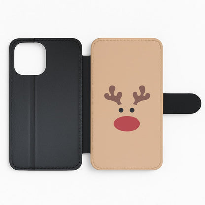 Rudolph Red Nose - Christmas Flip Phone Case