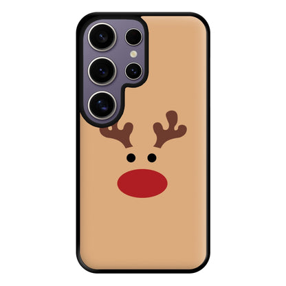 Rudolph Red Nose - Christmas Phone Case for Galaxy S25 Ultra