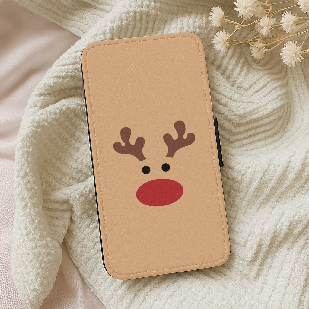 Rudolph Red Nose - Christmas Wallet Phone Case