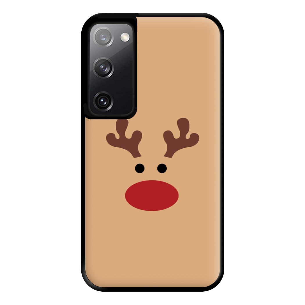 Rudolph Red Nose - Christmas Phone Case for Galaxy S20