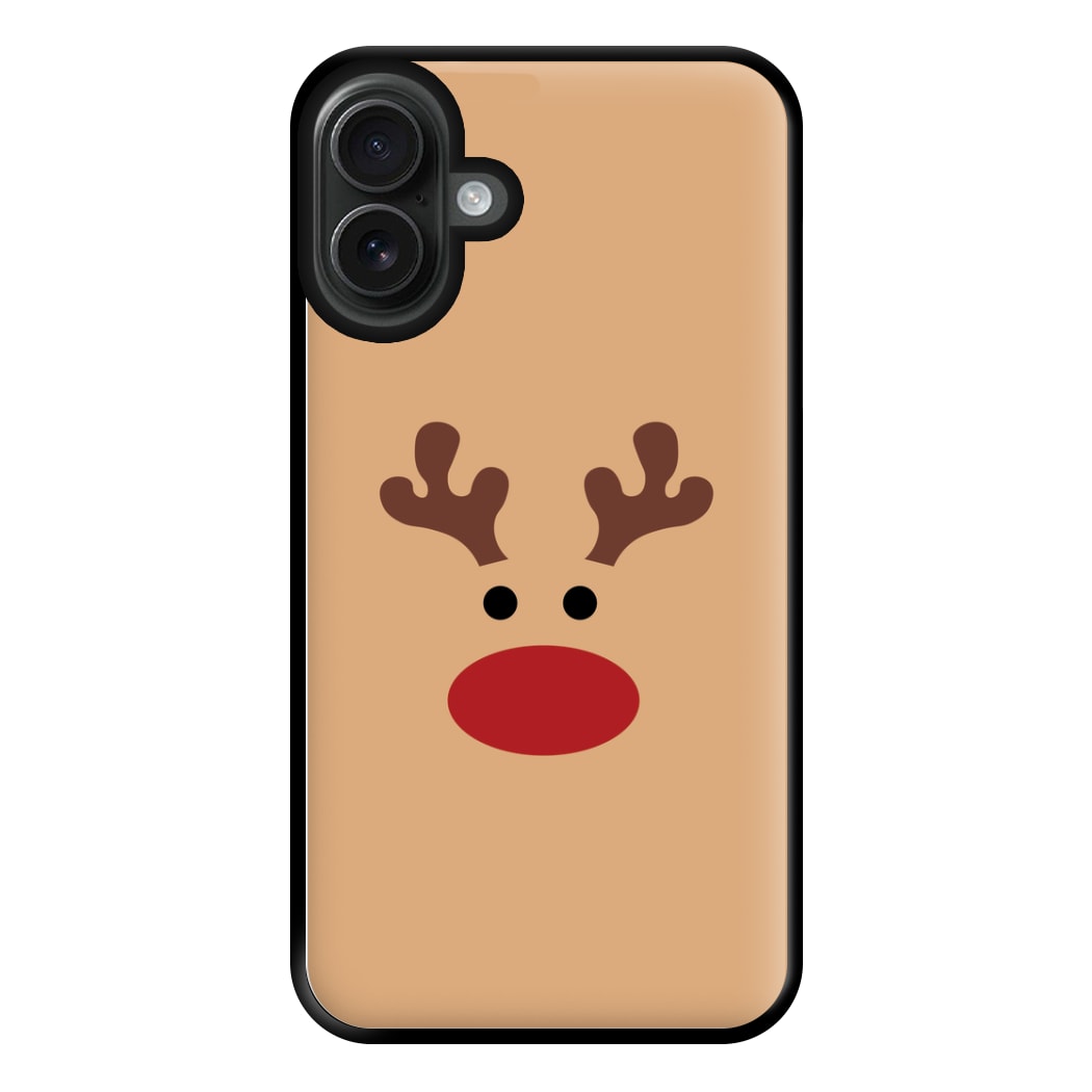 Rudolph Red Nose - Christmas Phone Case for iPhone 16 Plus