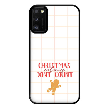 Christmas Calories Don't Count Phone Case for Galaxy A41