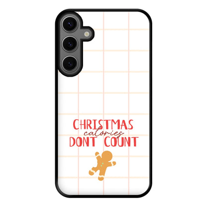 Christmas Calories Don't Count Phone Case for Galaxy S23FE