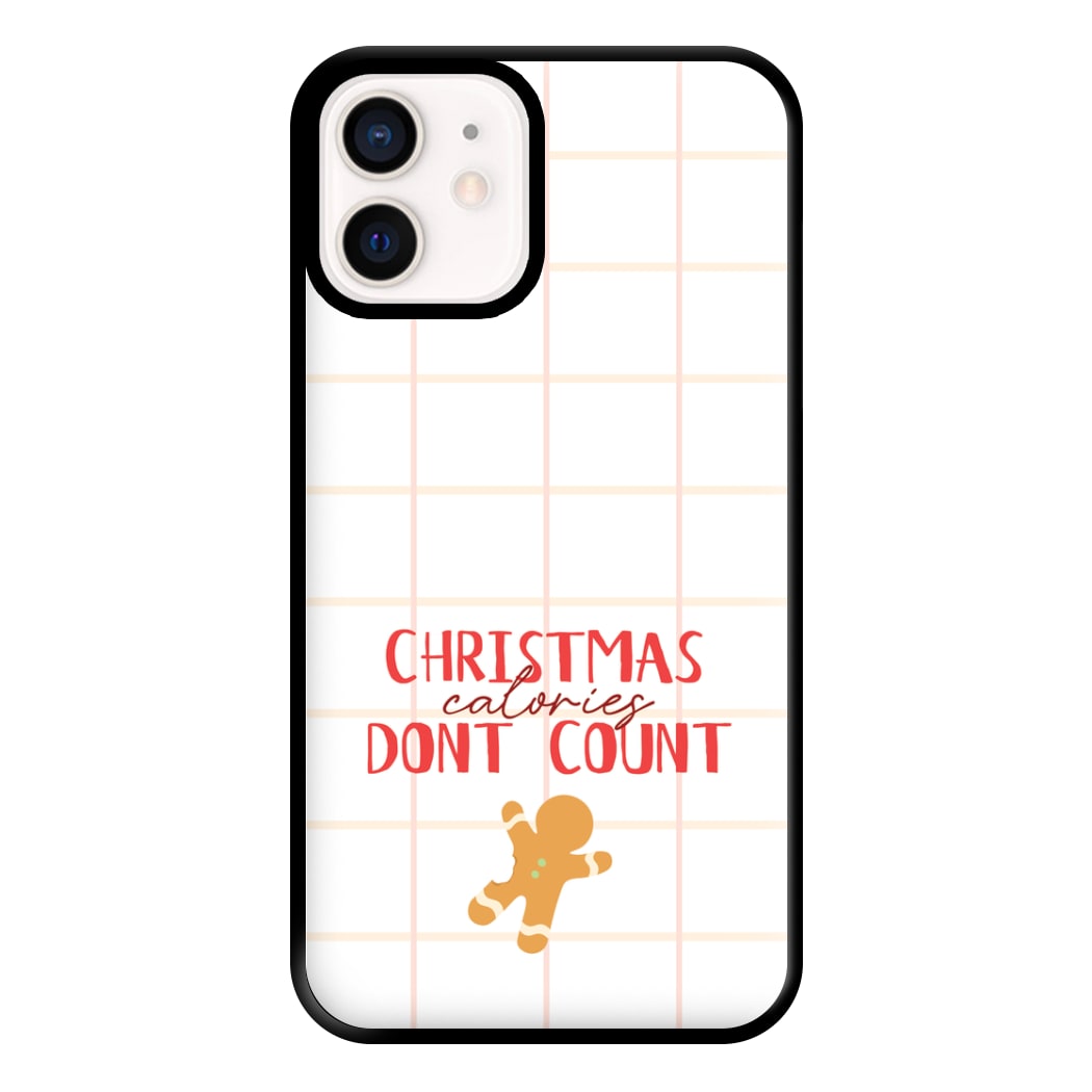 Christmas Calories Don't Count Phone Case for iPhone 12 Mini