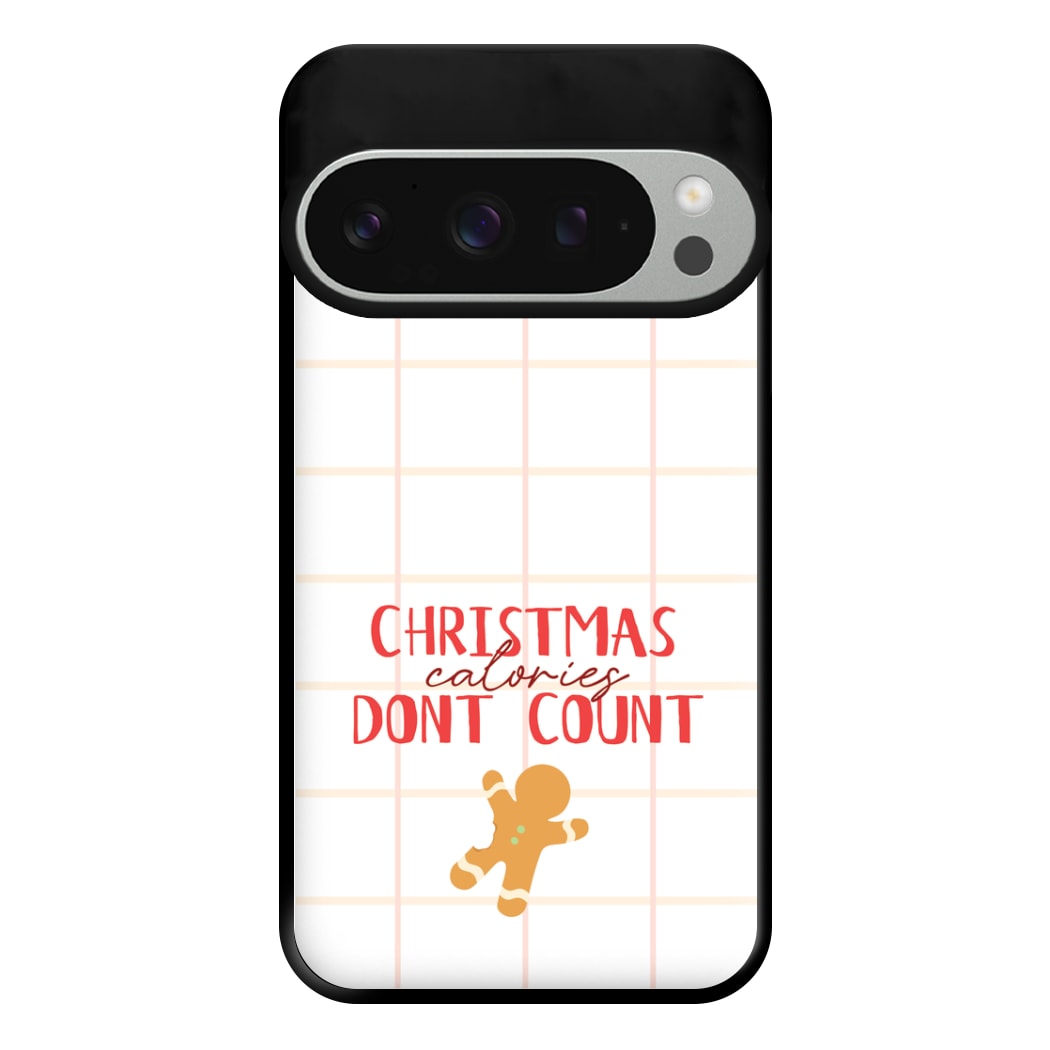 Christmas Calories Don't Count Phone Case for Google Pixel 9 Pro XL