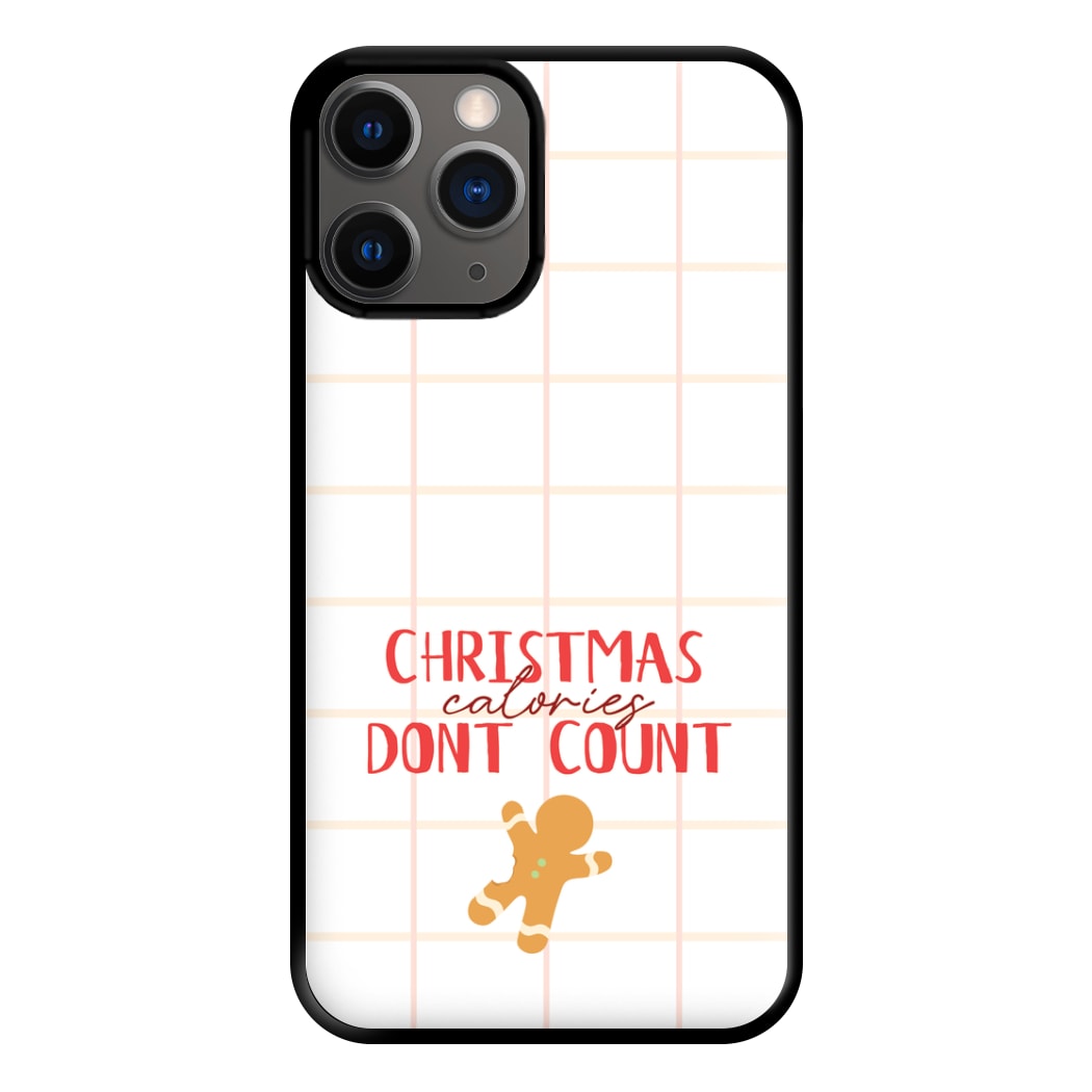 Christmas Calories Don't Count Phone Case for iPhone 12 Pro Max