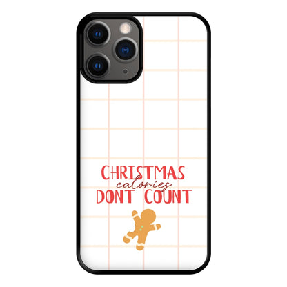 Christmas Calories Don't Count Phone Case for iPhone 12 Pro Max