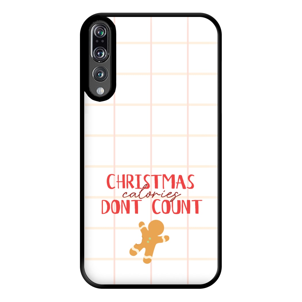 Christmas Calories Don't Count Phone Case for Huawei P20 Pro