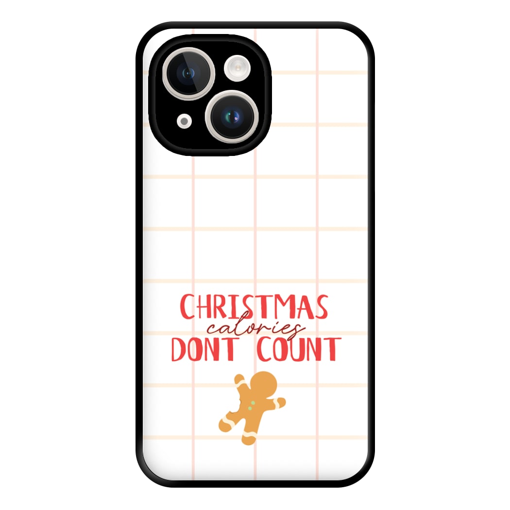 Christmas Calories Don't Count Phone Case for iPhone 14 Plus