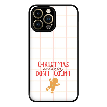 Christmas Calories Don't Count Phone Case for iPhone 14 Pro Max