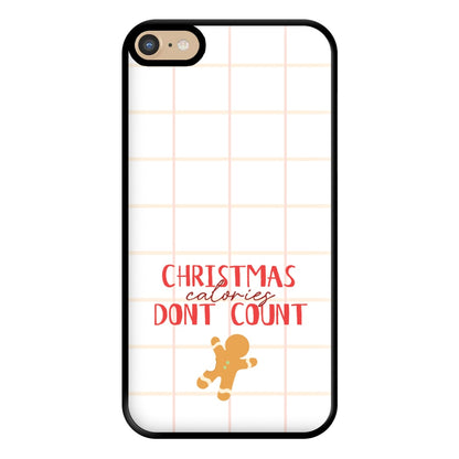 Christmas Calories Don't Count Phone Case for iPhone 6 Plus / 7 Plus / 8 Plus