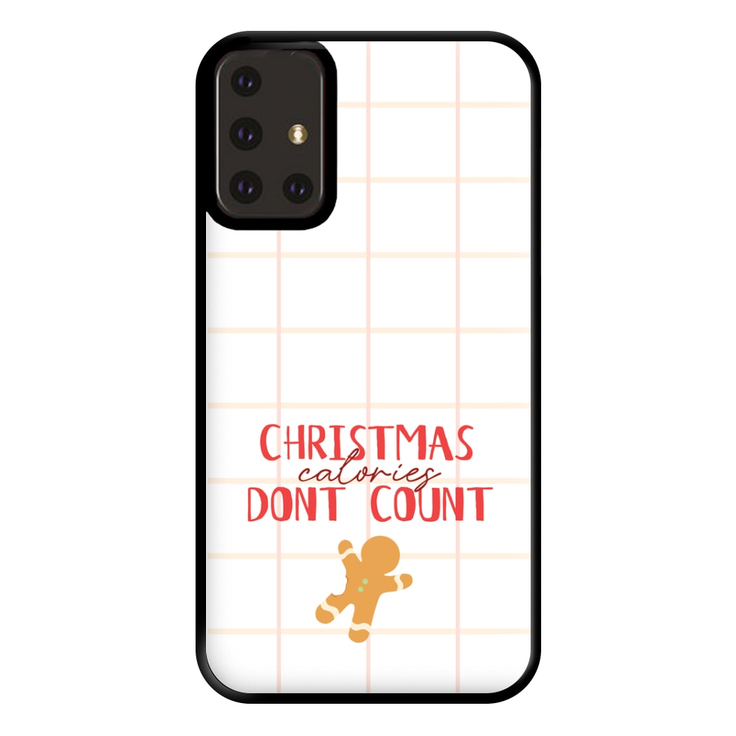 Christmas Calories Don't Count Phone Case for Galaxy A71