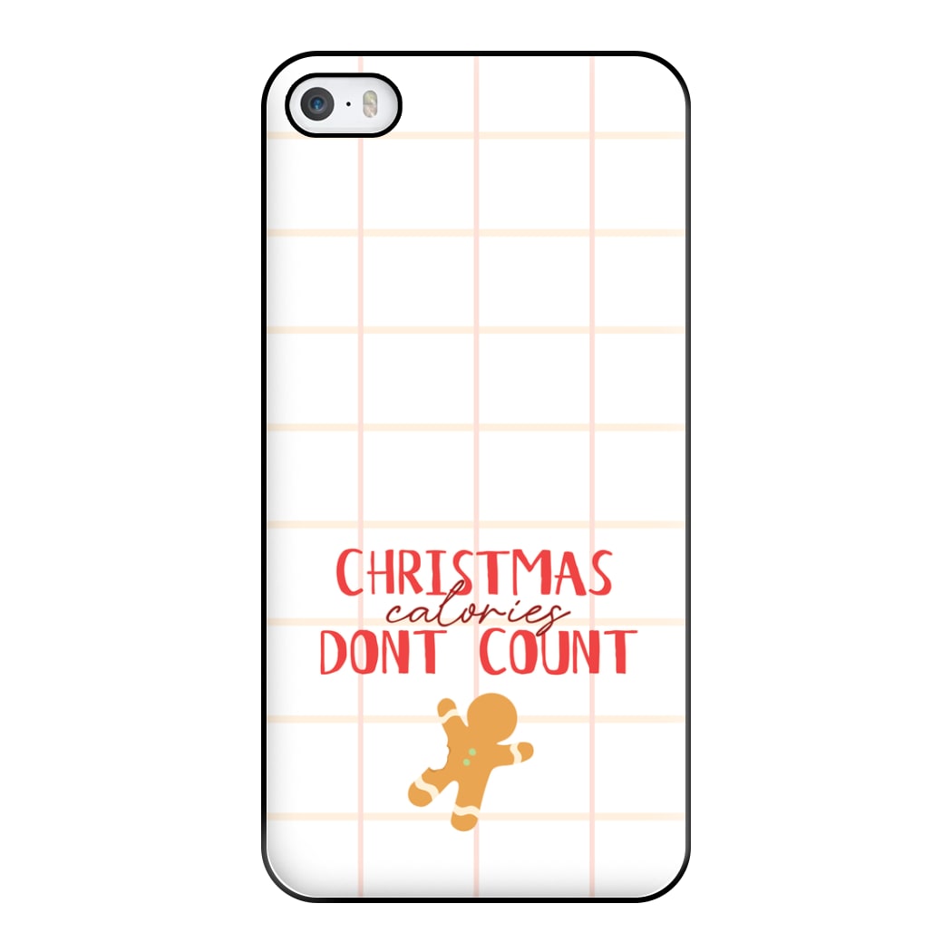 Christmas Calories Don't Count Phone Case for iPhone 5 / 5s / SE 2016