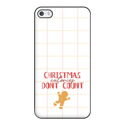 Christmas Calories Don't Count Phone Case for iPhone 5 / 5s / SE 2016