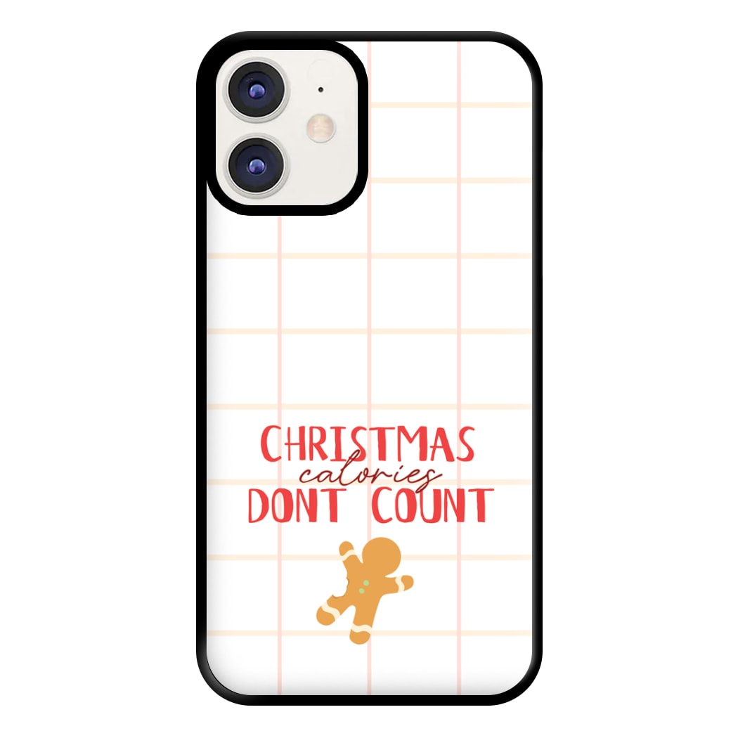 Christmas Calories Don't Count Phone Case for iPhone 11