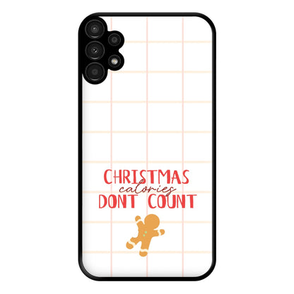 Christmas Calories Don't Count Phone Case for Galaxy A13