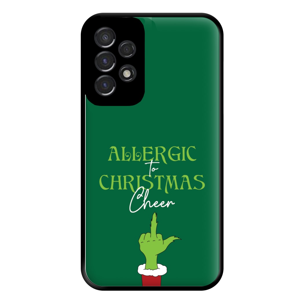 Allergic To Christmas Cheer Phone Case for Galaxy A53