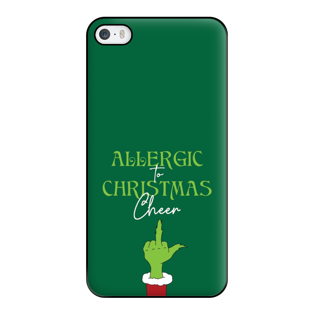 Allergic To Christmas Cheer Phone Case for iPhone 5 / 5s / SE 2016