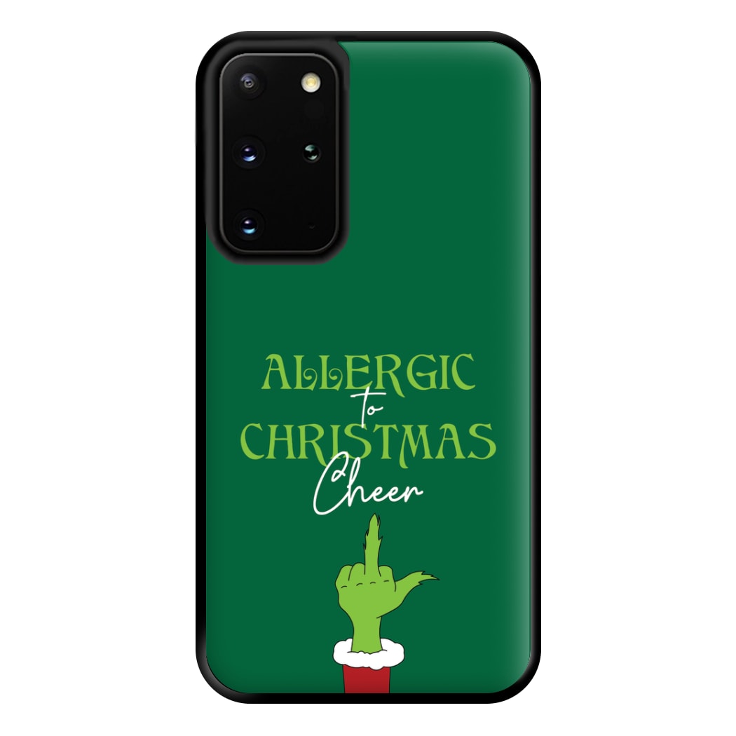 Allergic To Christmas Cheer Phone Case for Galaxy S20 Plus